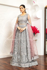 Grey Lehenga Choli