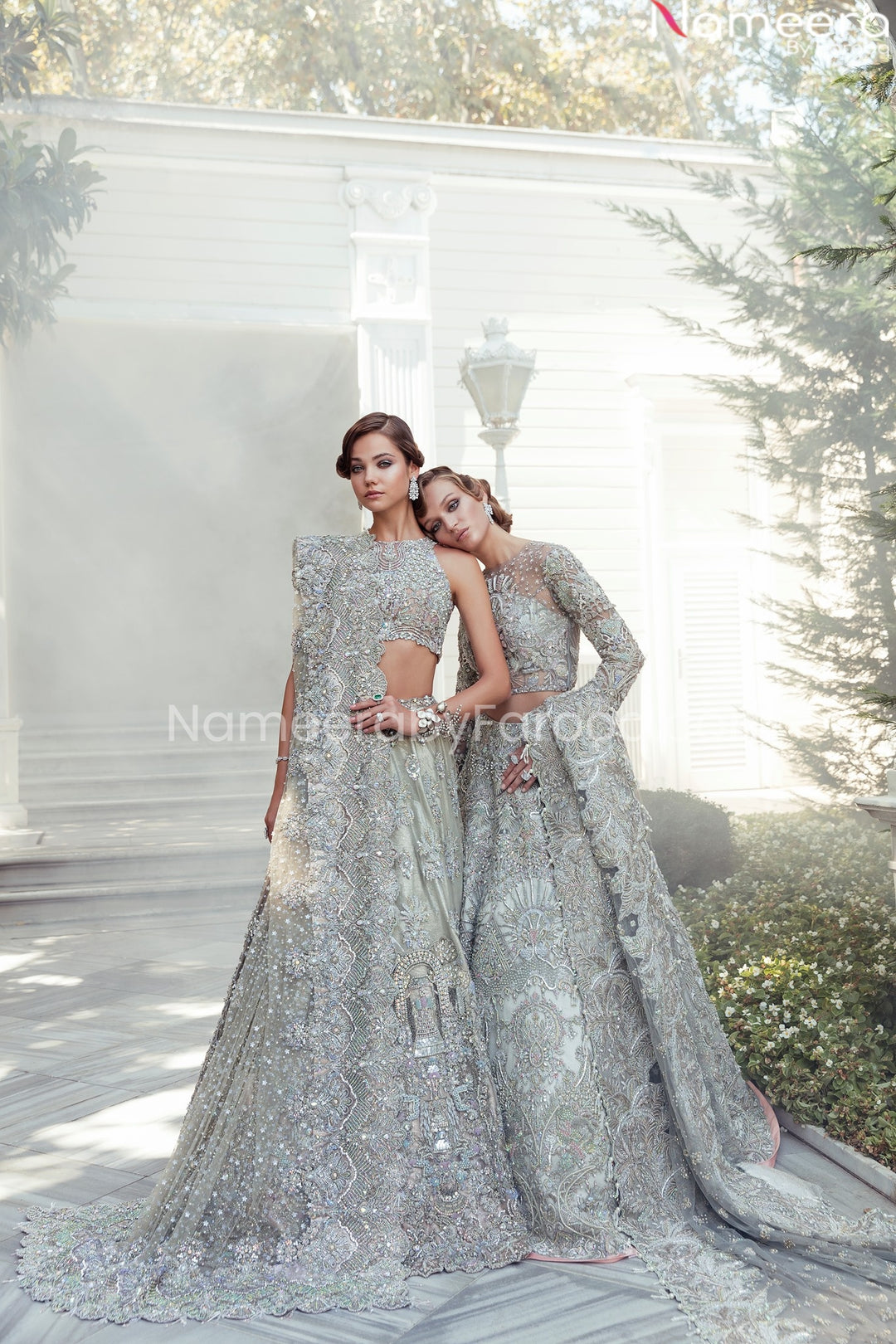 Grey Lehenga