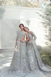 Grey Lehenga