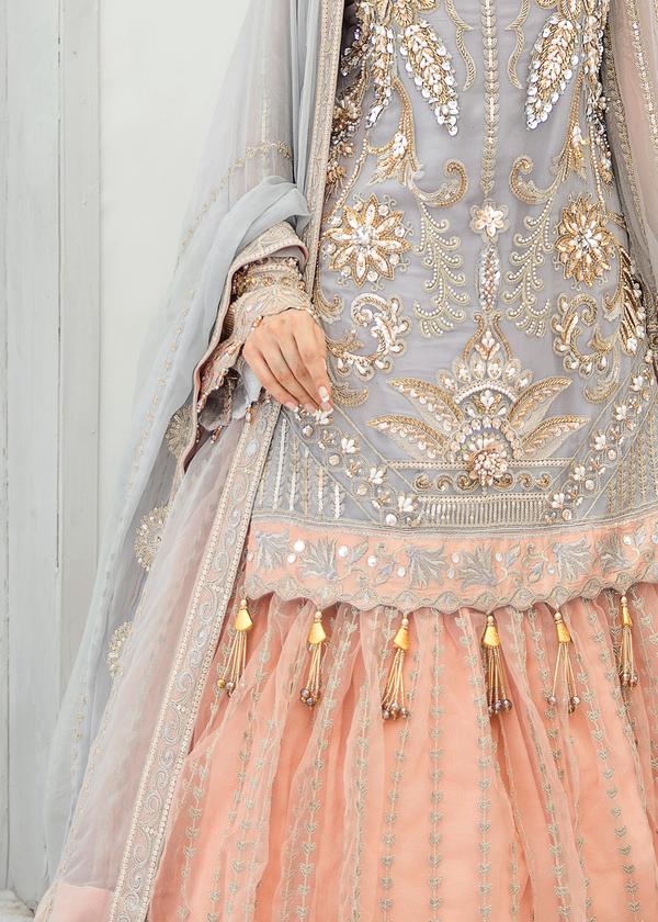Grey Chiffon Dress