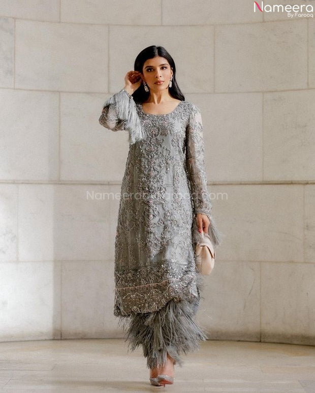 Grey Salwar Kameez