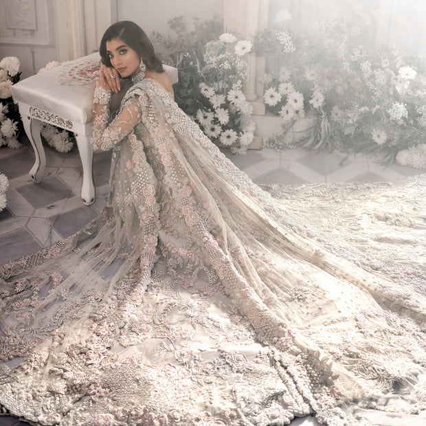 Silver grey hotsell bridal dresses