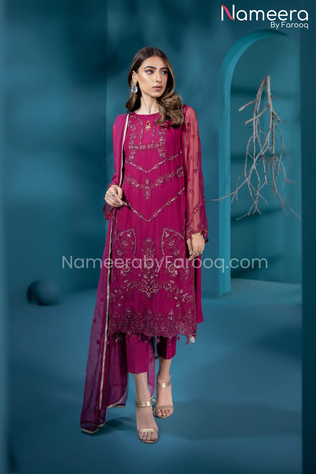 HSY Pakistani Salwar Kameez