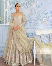 Heavily Embellished Pakistani Bridal Dress Maxi Lehenga