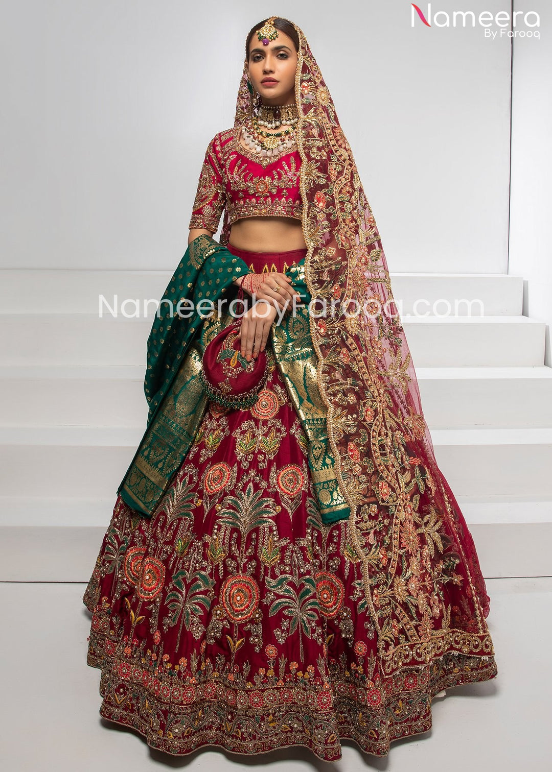 Red Lehenga Bridal