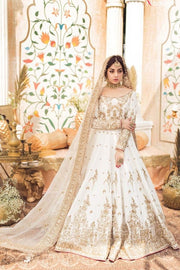 Heavy Embellished Pakistani Mehndi Frock