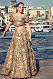 Heavy Gujrati Bridal Lehenga Choli Indian Bridal Wear