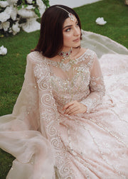 Heavy Indian Pink Lehenga for Bride