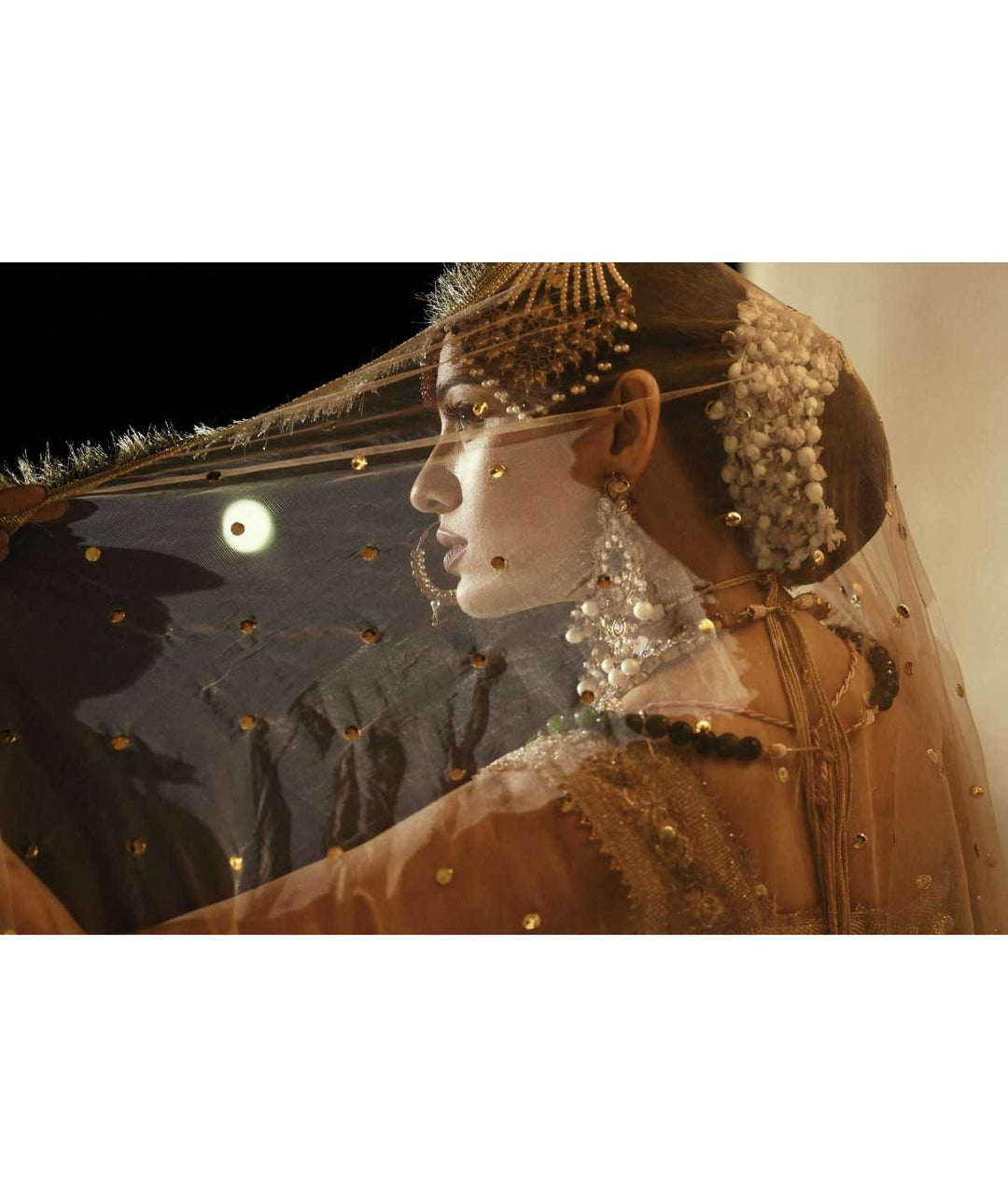 Heavy Pakistani Bridal Golden Lehenga 2022