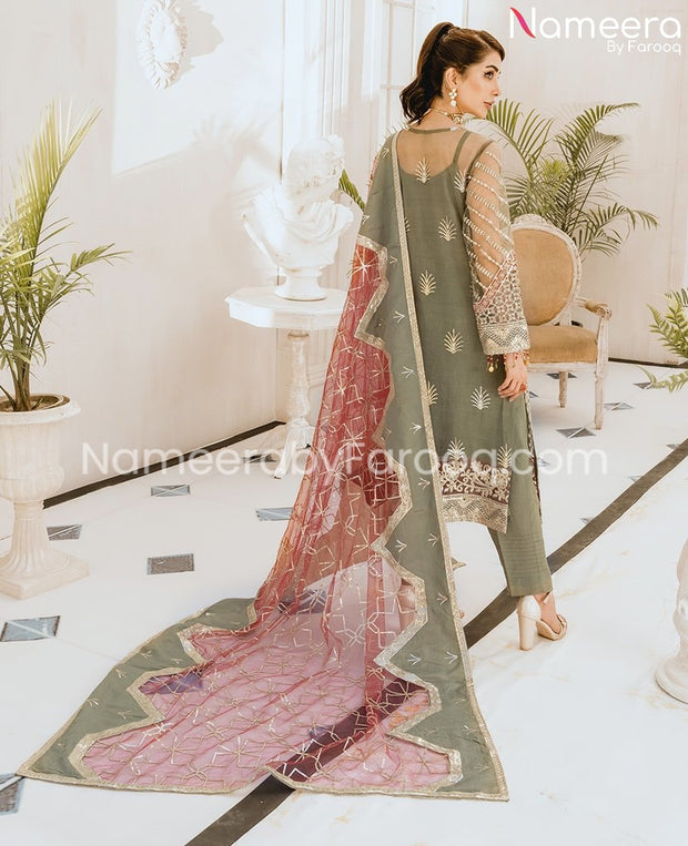 heavy zardosi work salwar kameez