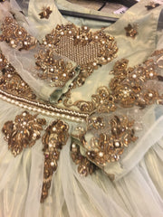Wedding Party Maxi Pistachio Green Color Model # W886