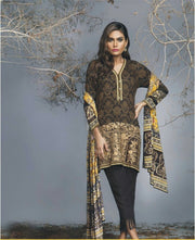 Beutifull winter dress by ethnic with woolen shawl Model#W 894