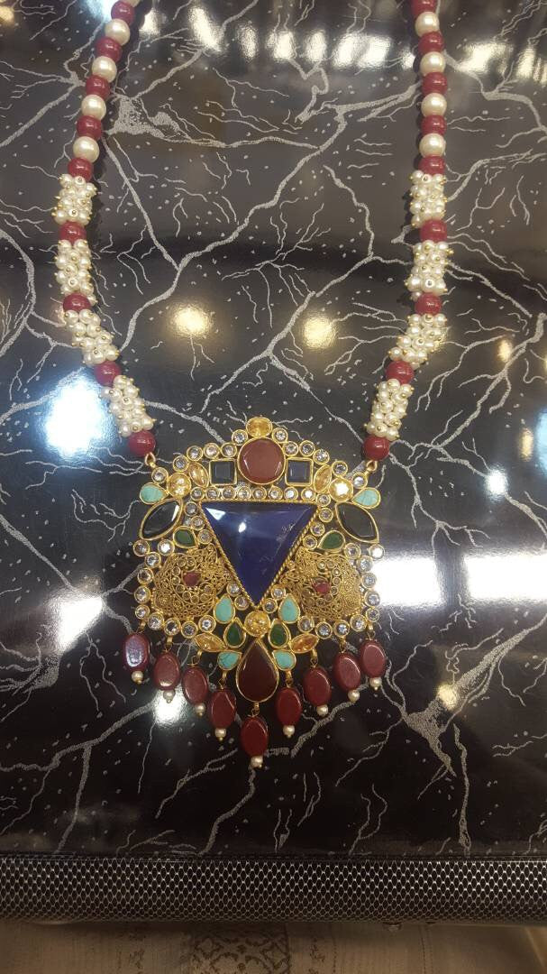 Kundan mala nackless Model#Kundan 7