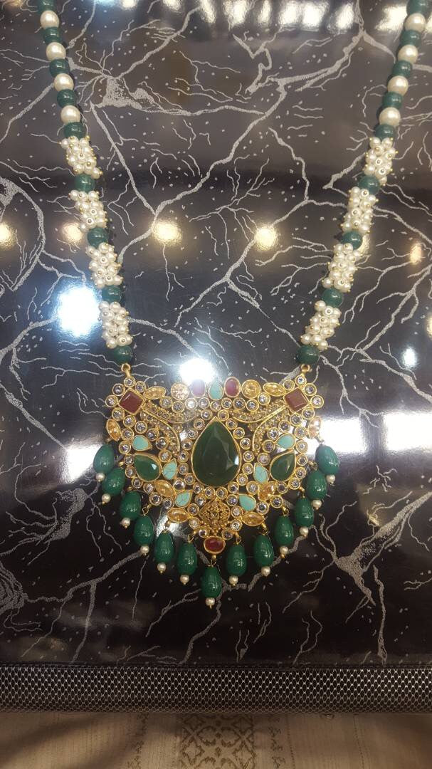 Kundan mala nackless Model#Kundan 9