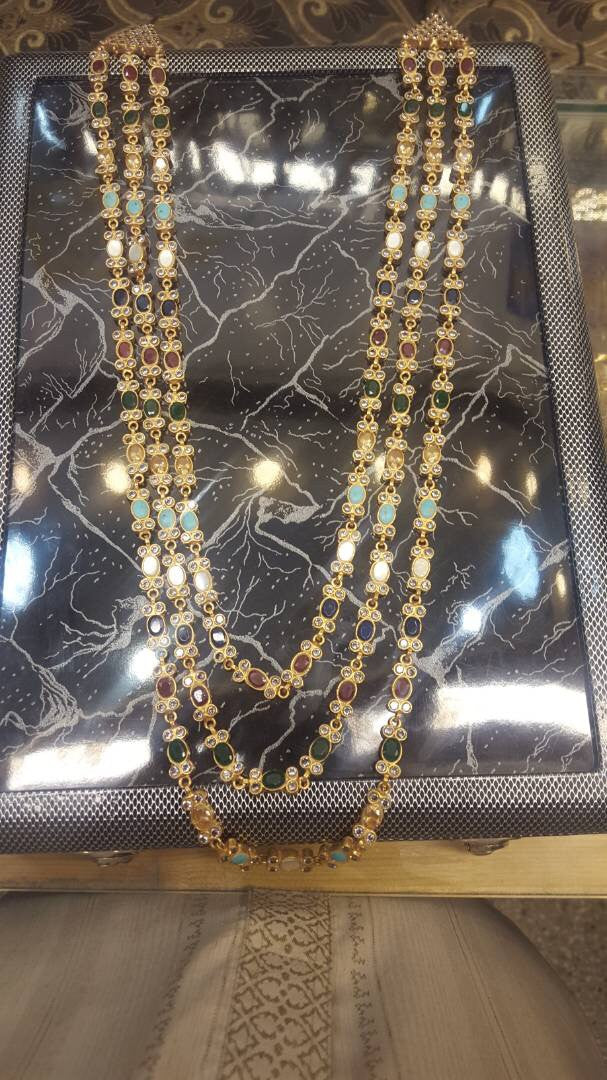 Kundan multi mala Model#Kundan 10