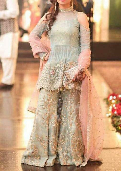 Wedding party best sale frock design 2019