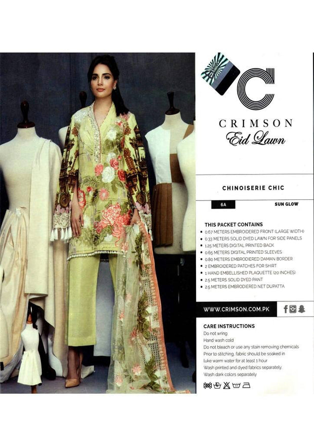 Eid dresses 2017 lawn dress by crimson Model#Eid 276