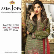 Eid dresses 2017 Chiffon dress by asim jofa Model#Eid 292