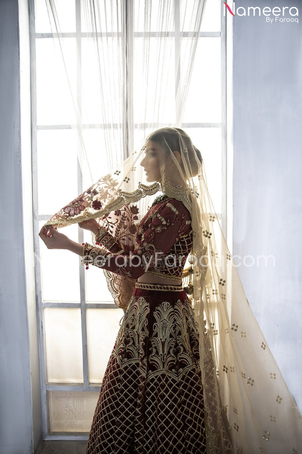 Red Lehenga Choli Online 