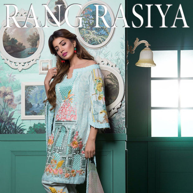 Beautiful linen dress by rang rasiya Model #710W