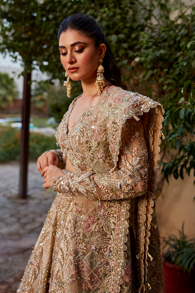 Luxurious Pakistani Bridal Lehenga - Elegance & Grace