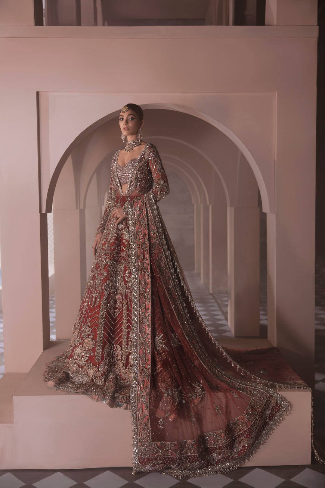 Indian bridal lehenga