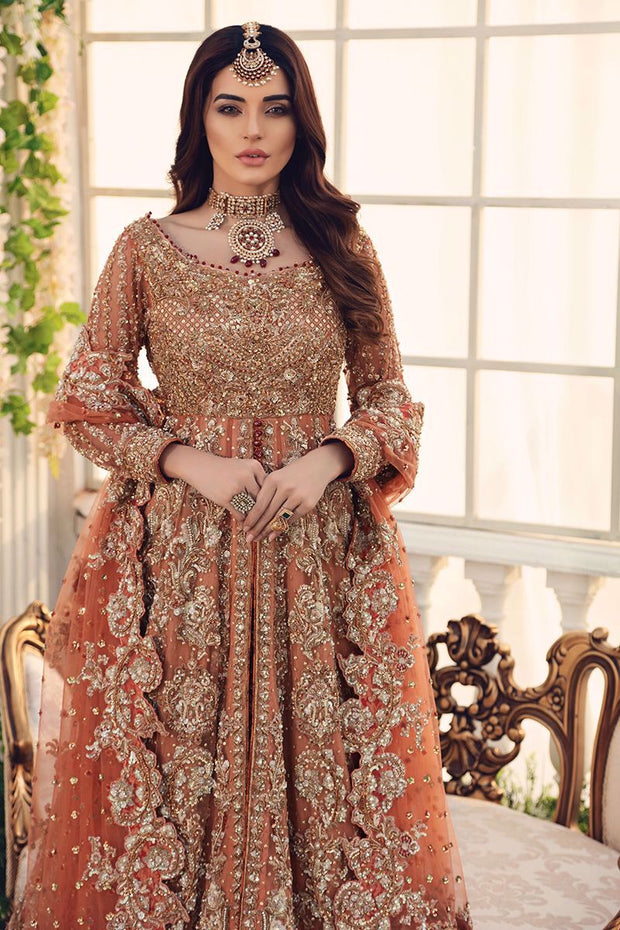 Indian Bridal Long Shirt Lehenga