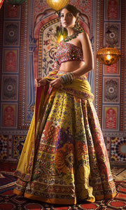 Indian Bridal Mirror Lehenga Choli 2022