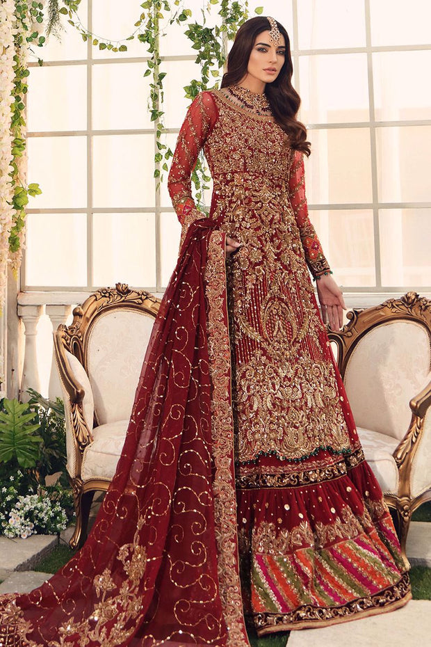 Indian Bridal Shirt Over Lehenga Designer Dress 