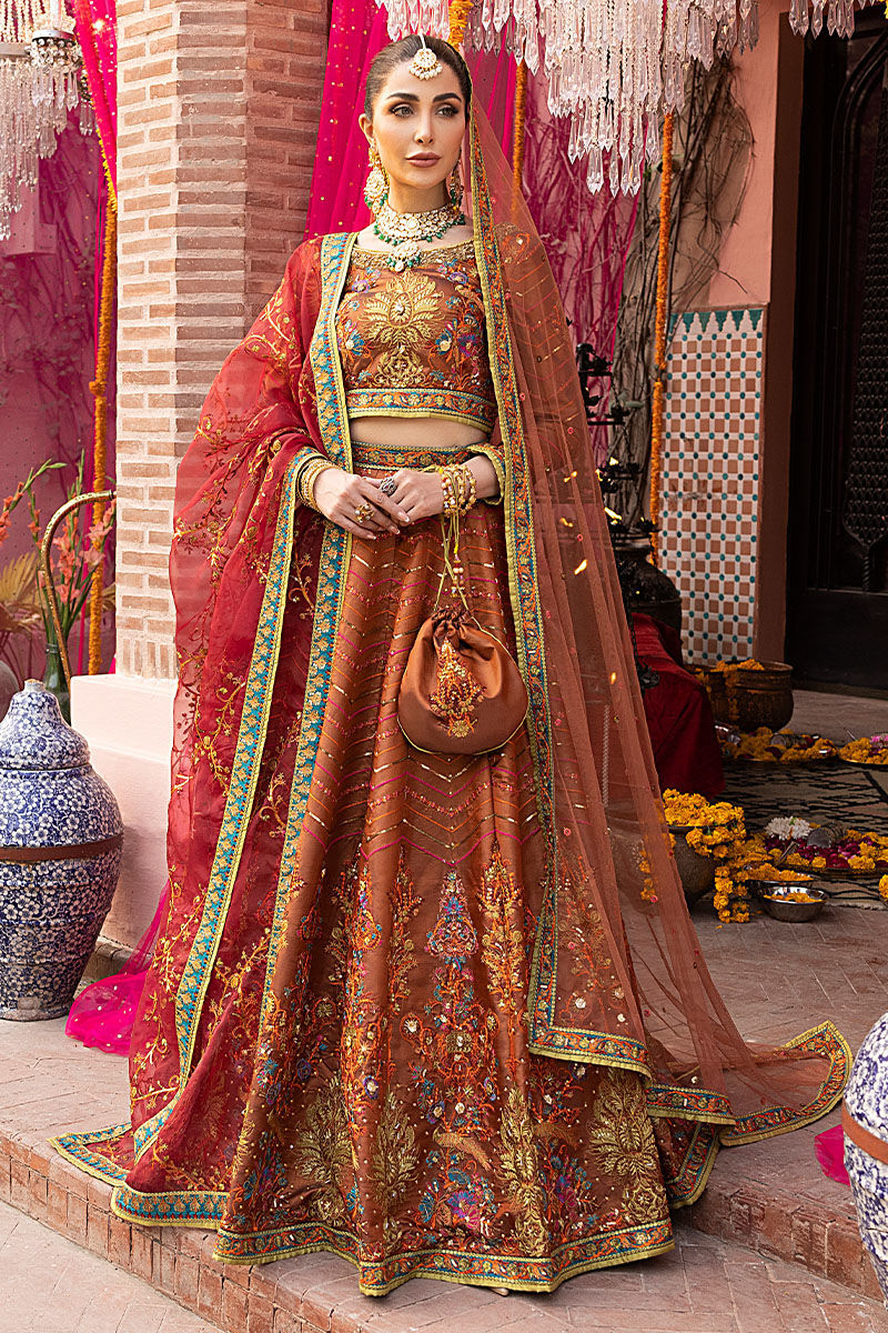 Elegant Pakistani Bridal Lehenga Choli - Traditional Masterpiece