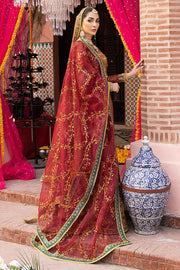 Indian Bridal Wear in Embroidered Lehenga Choli and Dupatta Style