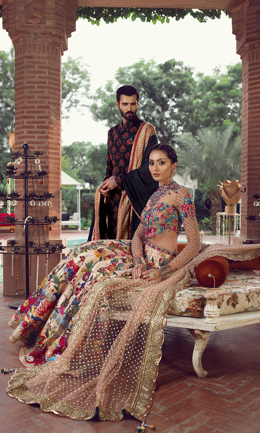 Indian Colourful Lehnga Choli