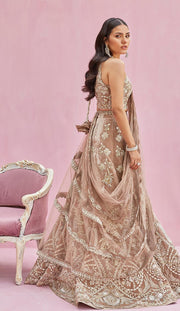 Indian Cream Lehenga Blouse 
