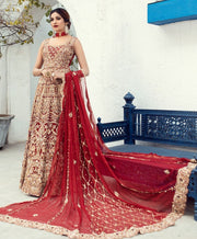 Indian Gold Red Lehenga Combination 2022