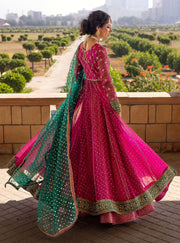 Indian Mehndi Lehenga Bridal Dress 