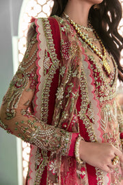 Indian Multicolor Stone Work Bridal Lehnga 