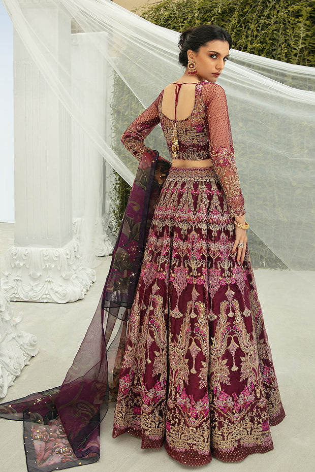 Embellished Indian Purple Lehenga Bridal Dress for Wedding Wear CUSTOM SIZE Embellished Indian Purple Lehenga Bridal Dress for Wedding Wear CUSTOM SIZE