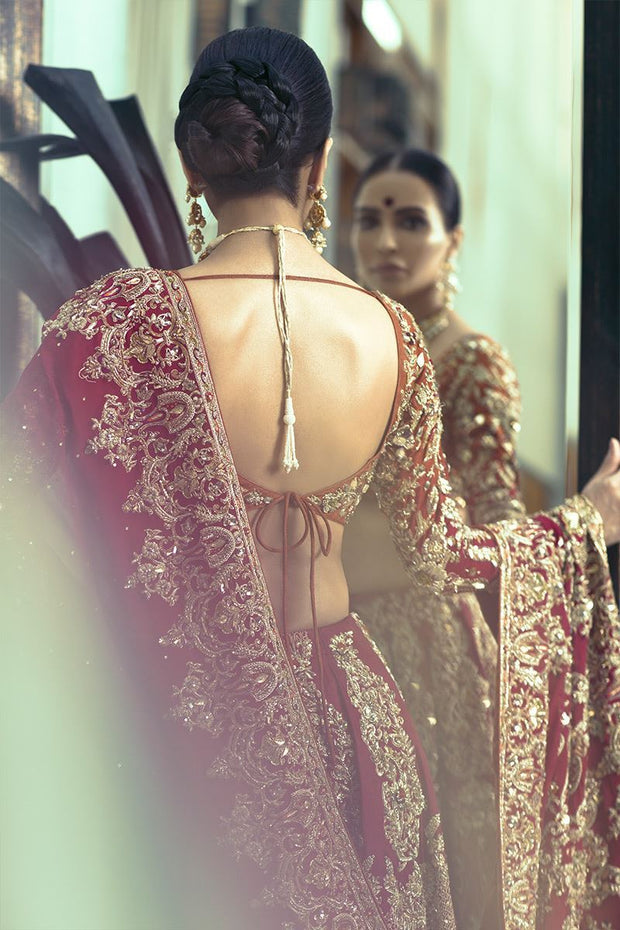 Stunning Full Flared Indian Wedding lehenga 1