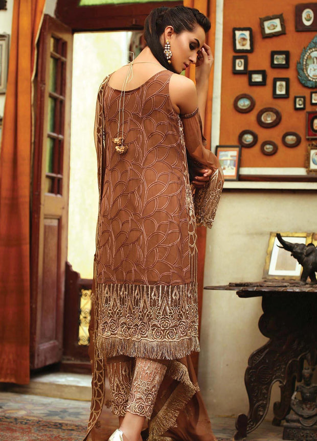 Indian chiffon dress for formal wear
