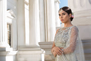 Beautiful Indian designer bridal outfit in lavish ivory color # B3344
