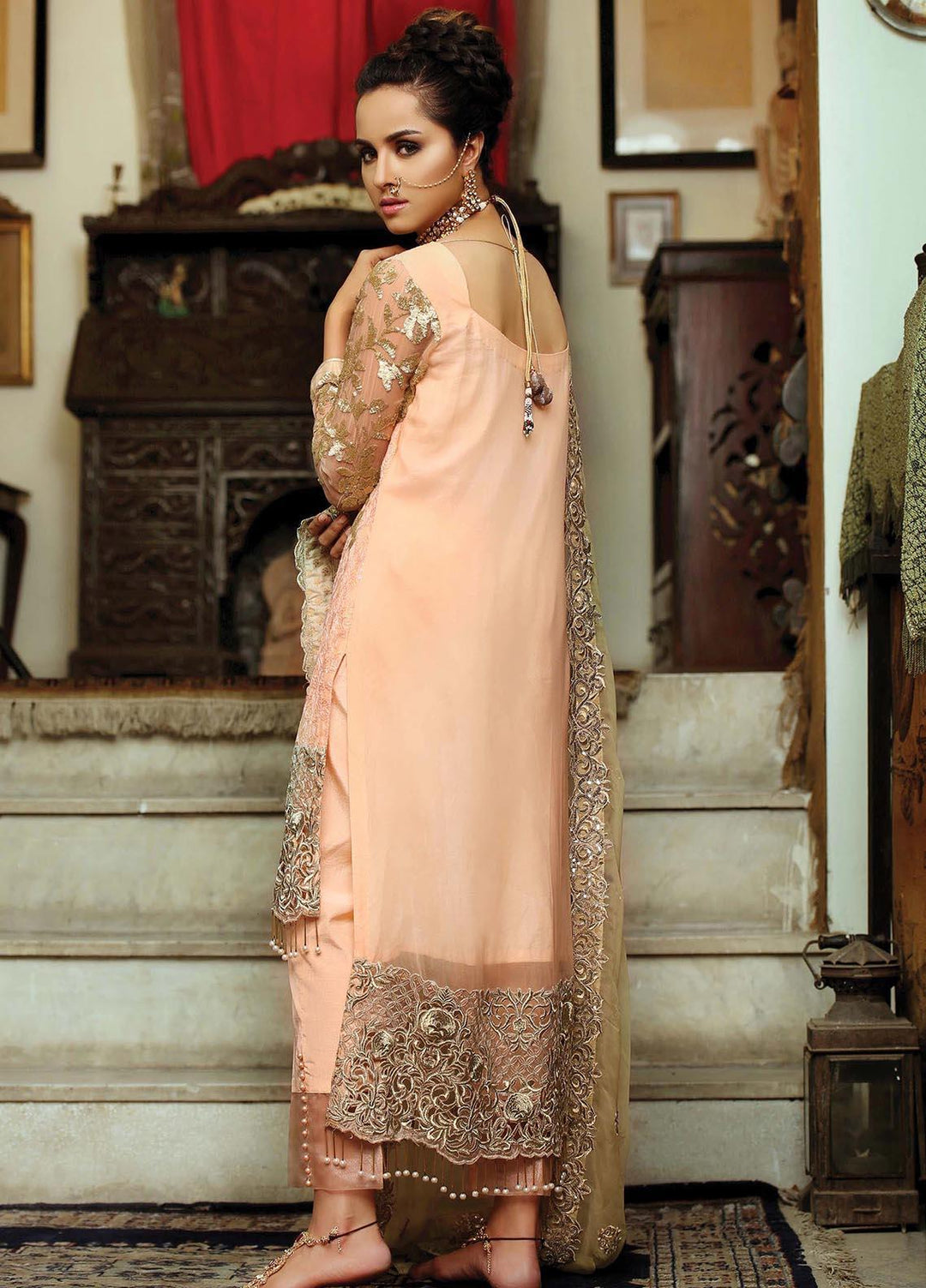 Do Indian party dress online shopping in USA from us – Nameera by Farooq
