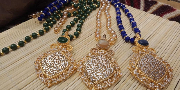 Islamic Pendant Mala Necklace Set