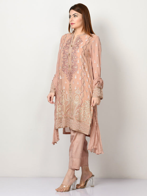 Pakistani Embroidered Chiffon Suit 2021 M102