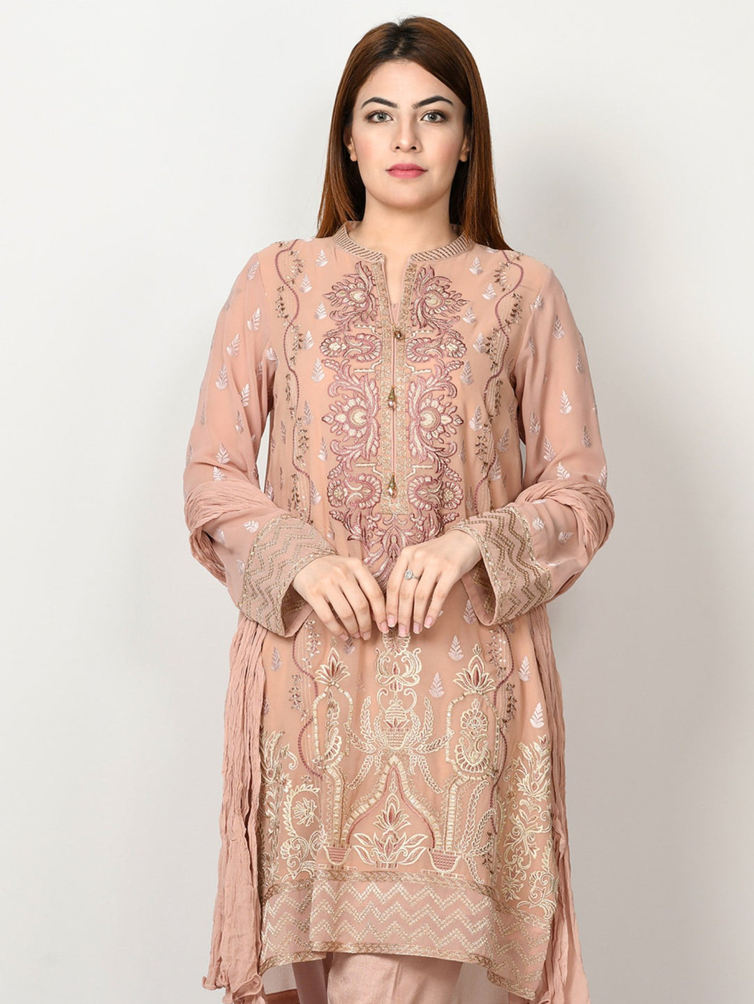 Pakistani Embroidered Chiffon Suit 2021 M102
