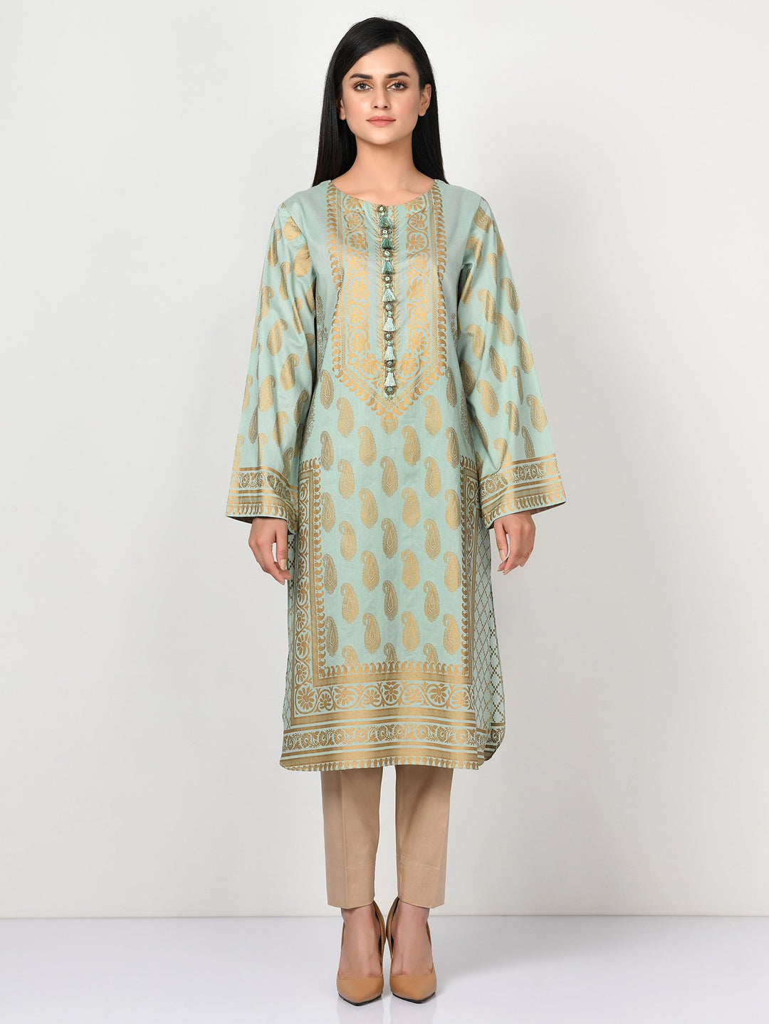Latest Pakistani Printed Lawn Suit 2021