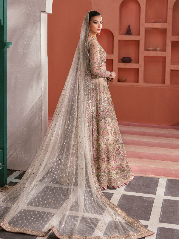 Ivory Lehenga Bridal Choli 