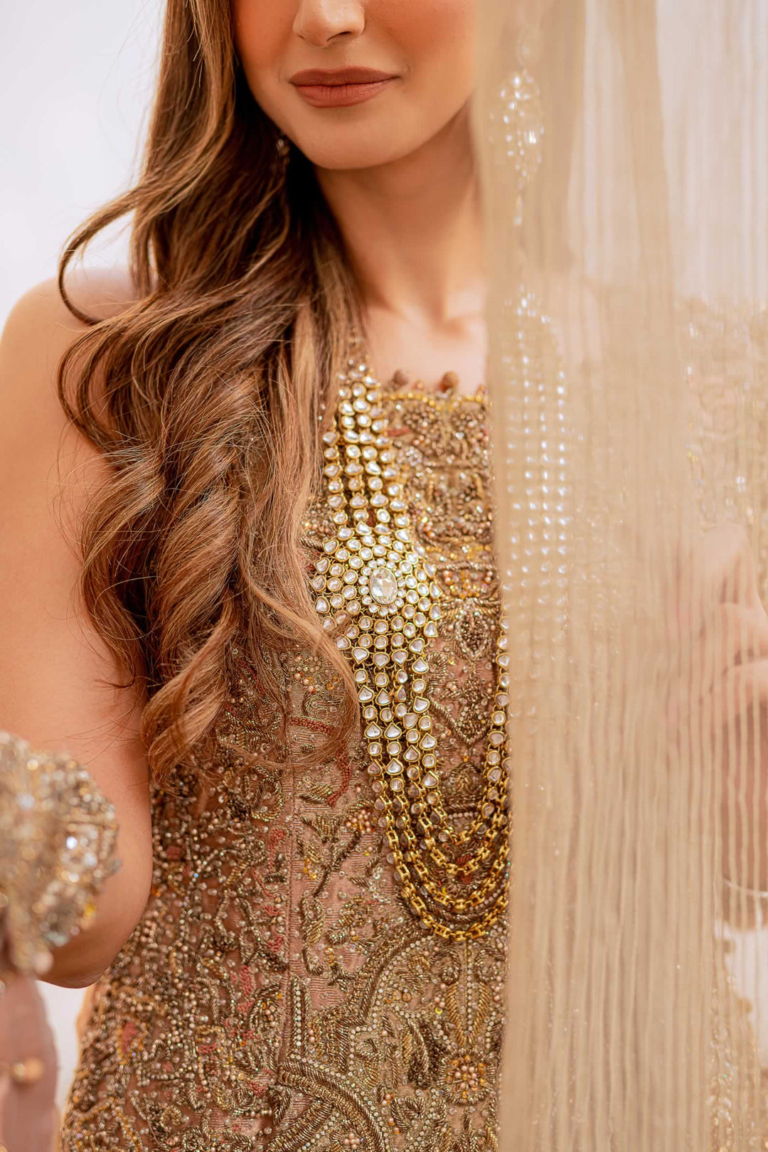 Jamawar Lehenga with Tissue Kameez and Dupatta Online