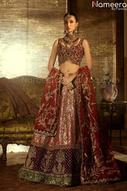 Jamawar Lehenga Choli