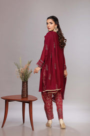 Kameez Trouser Dupatta Pakistani Party Dress in Net Online