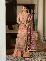 Kameez Trouser Dupatta Pink Pakistani Dress for Wedding